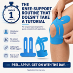 VORALI™ Knee Support — Pre-Cut Kinesiology Tape